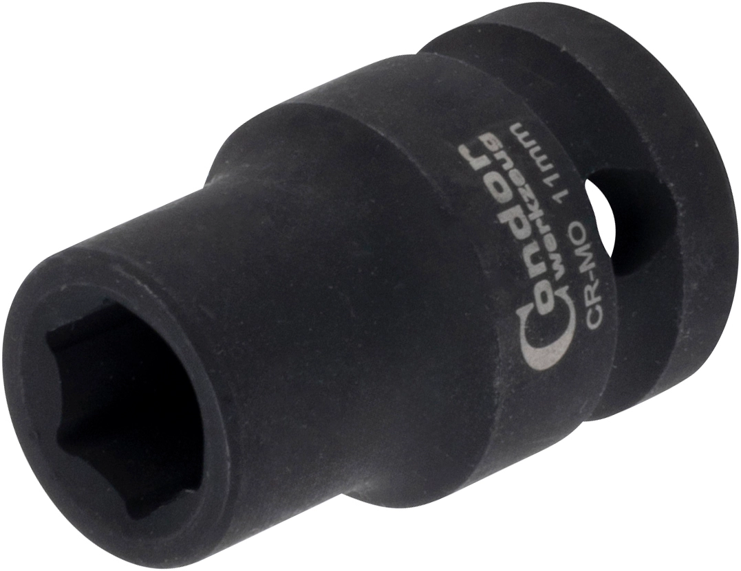 Kraft-Stecknuss, 1/2", 6-kant 11 mm