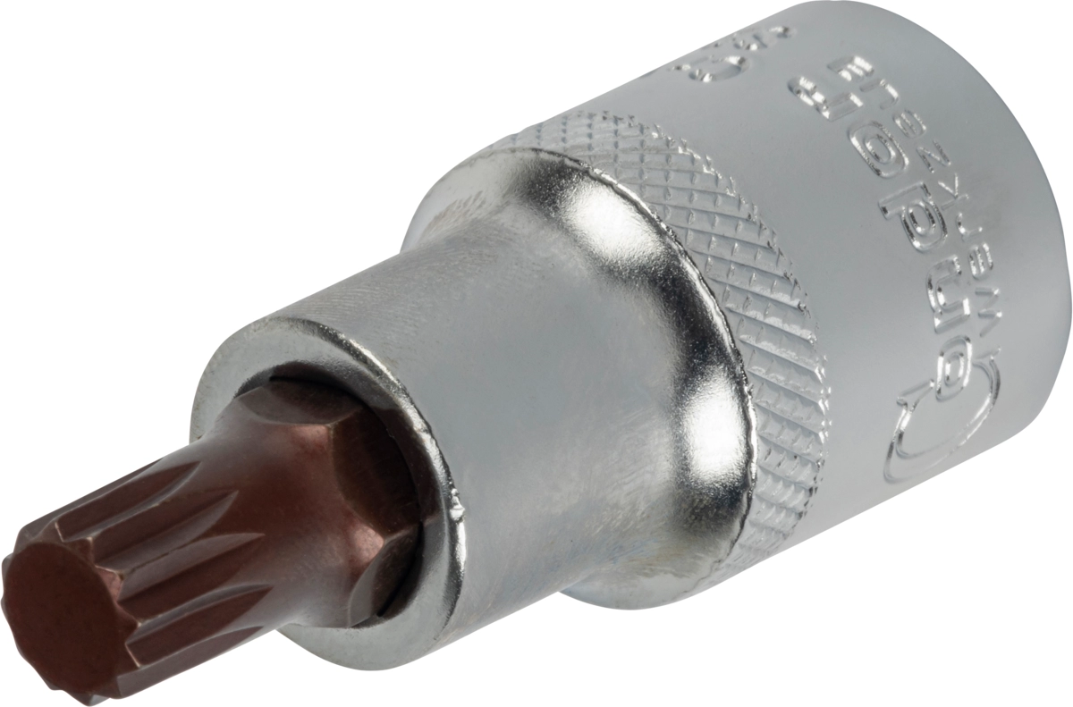 Bussola 1/2" con inserto spline M5x55 mm