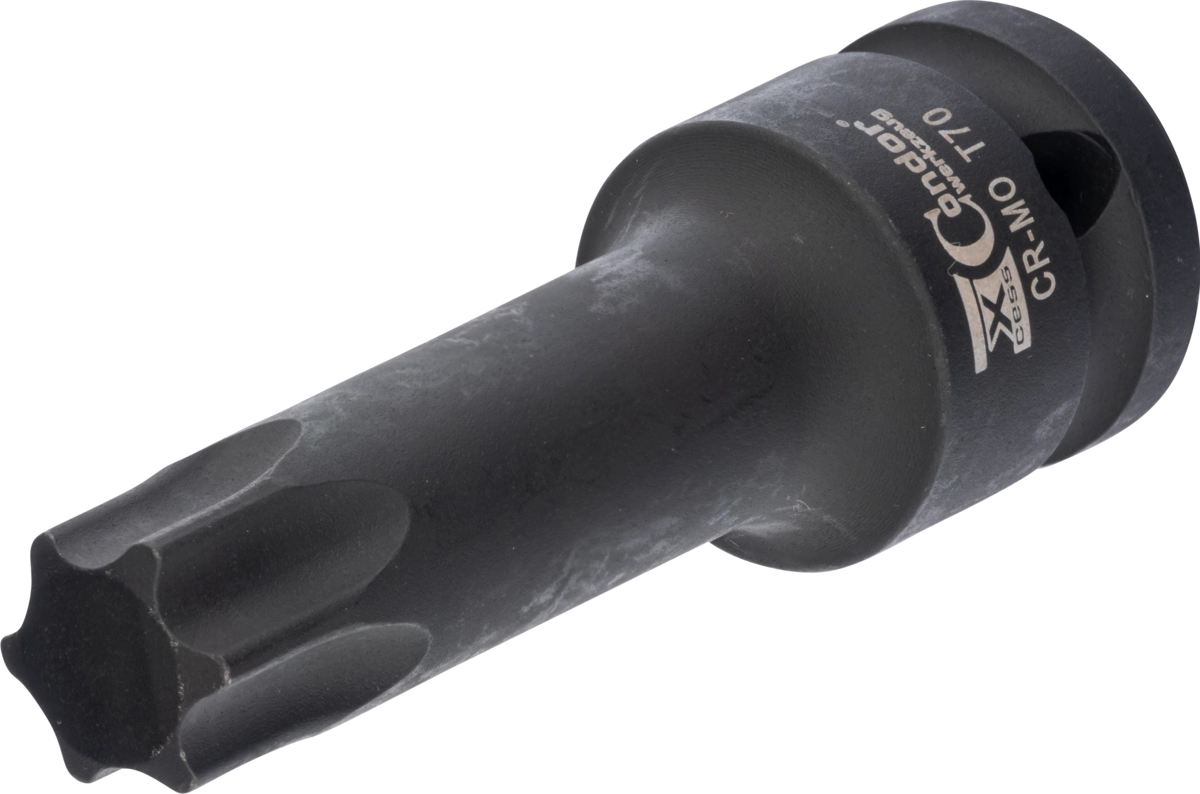 Krafthylsa Bit, 1/2", torx T70x78 mm