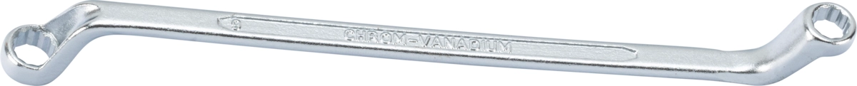 Ringnyckel, djupvinklad, 8x9 mm