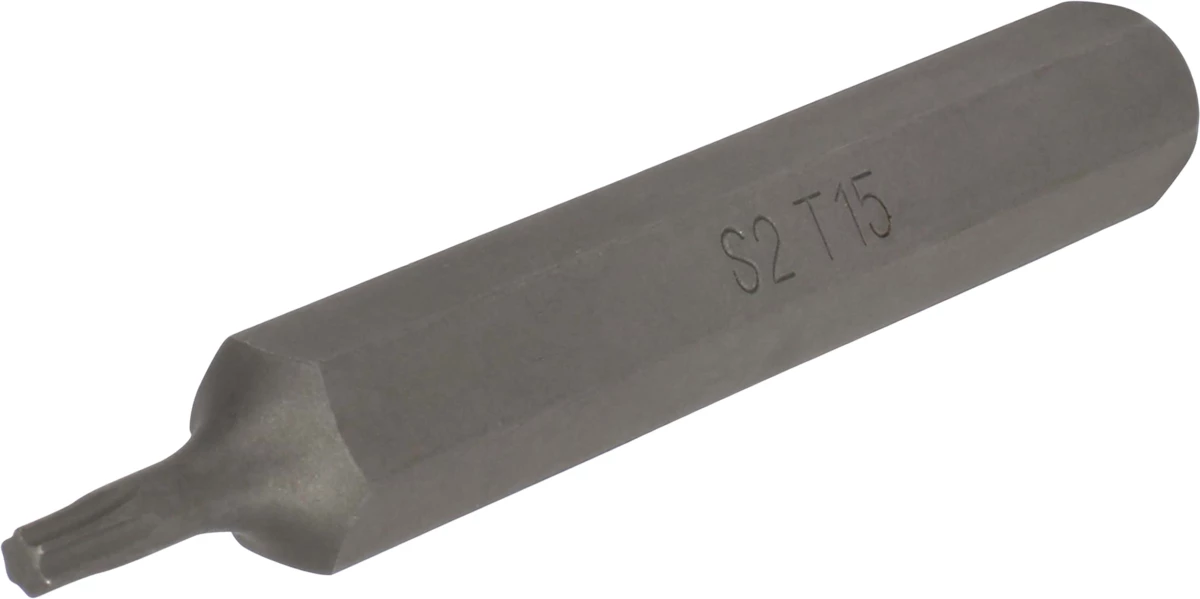 Bit, 10 mm hex, tx-star T15x75 mm