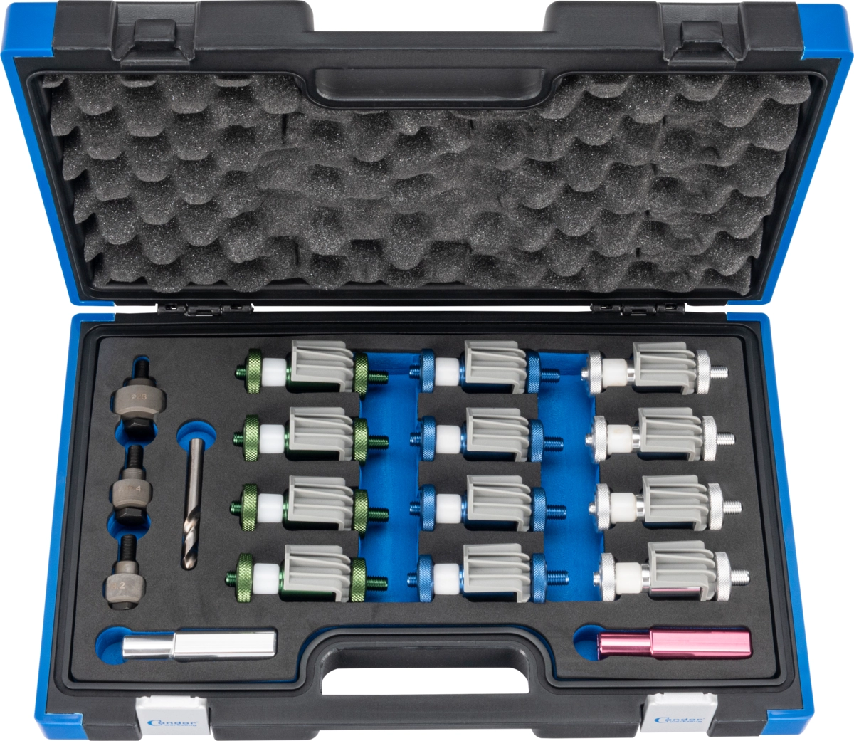 Kit d'installation pour radars de stationnement et supports, 18 pièces.