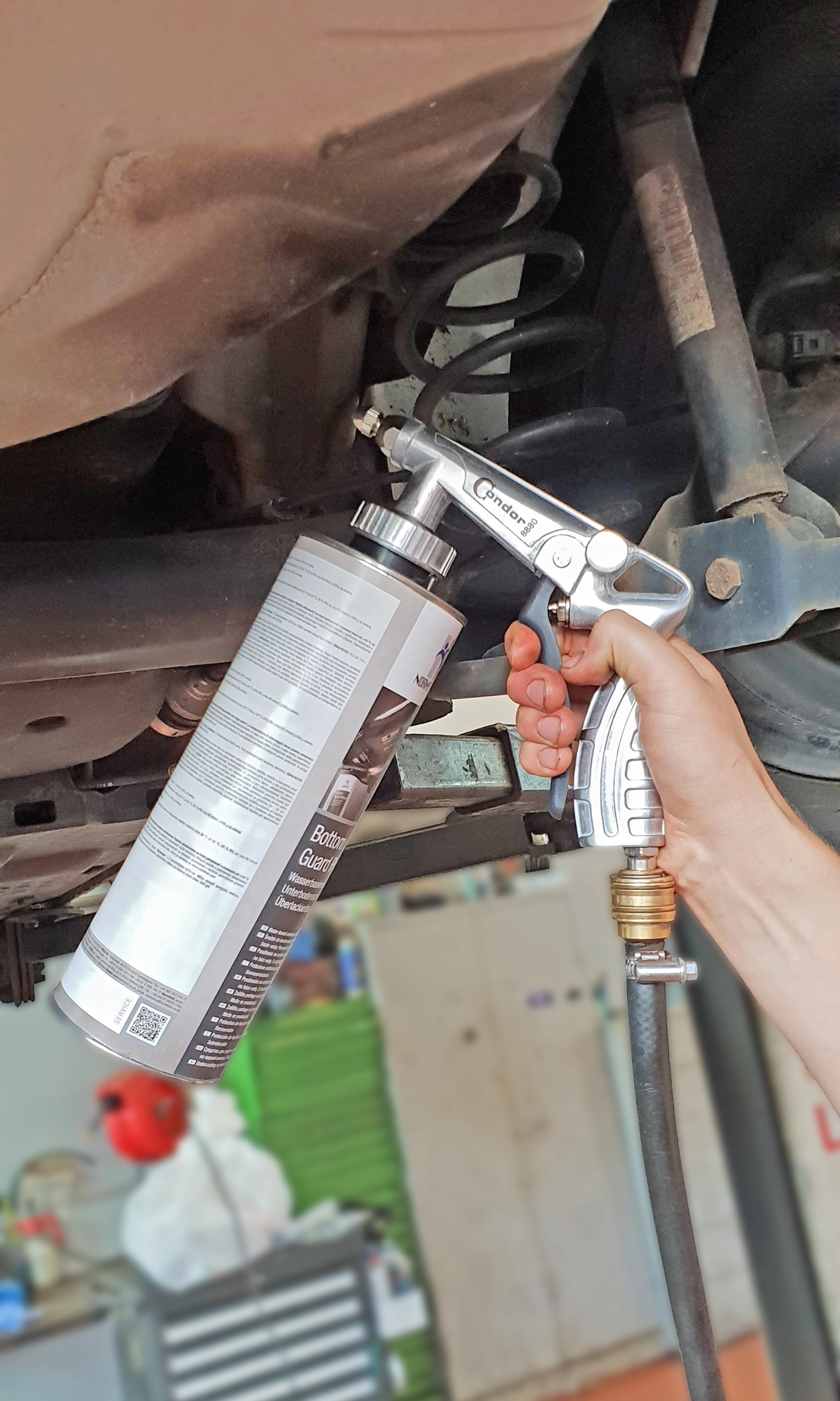 Pistola ad aria compressa per verniciatura