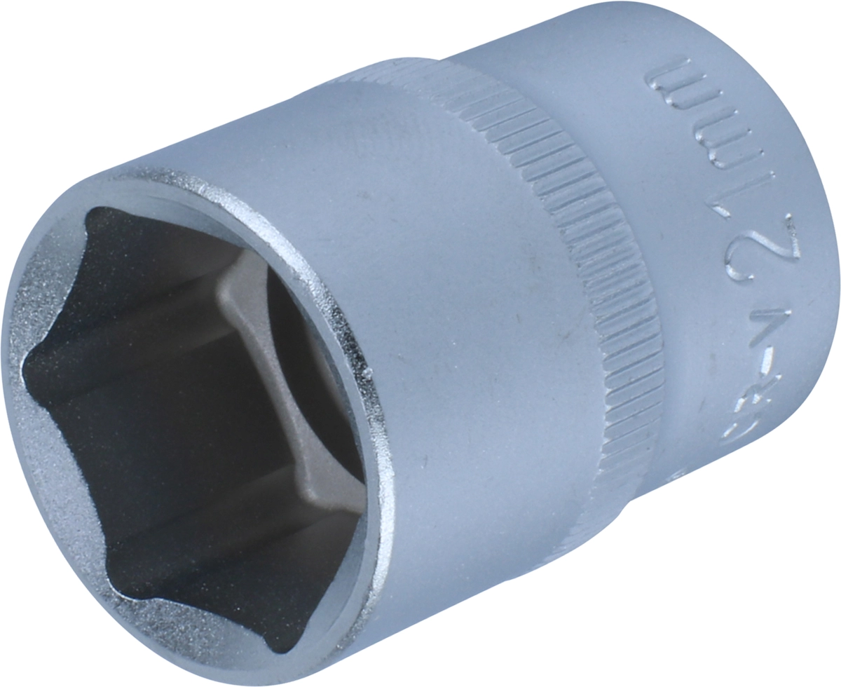 Stecknuss, 1/2", 6-kant 21 mm
