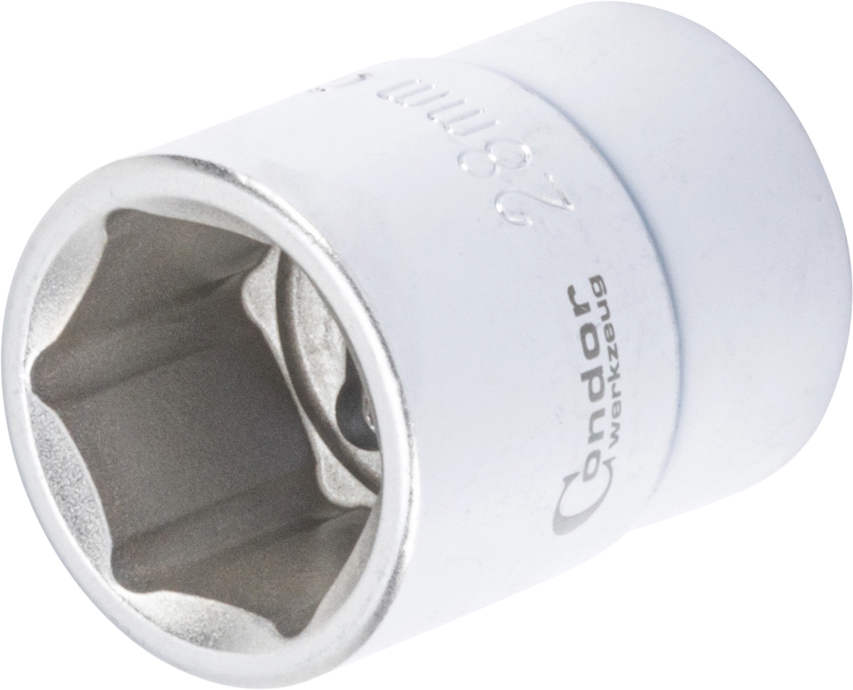 Socket, xcess performance, 3/4", hexagon 28 mm