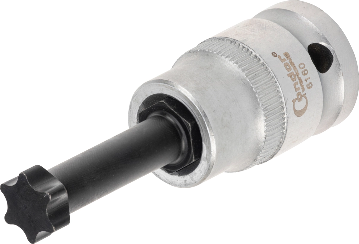 Specialhylsa för svänghjulsbultar, 1/2" ,T-profil T60