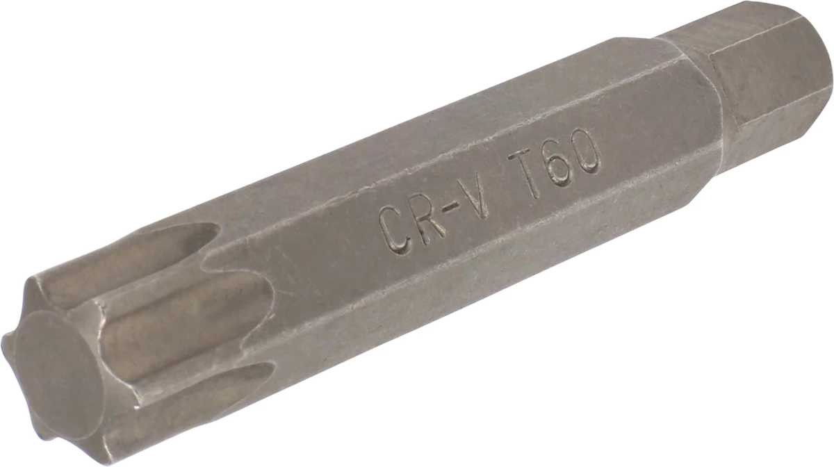 Bit, 10 mm 6-kant, T-Profil T60x75 mm