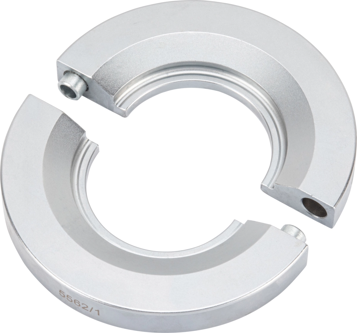 Half Moon Pair, disassembly, silver, 62 mm