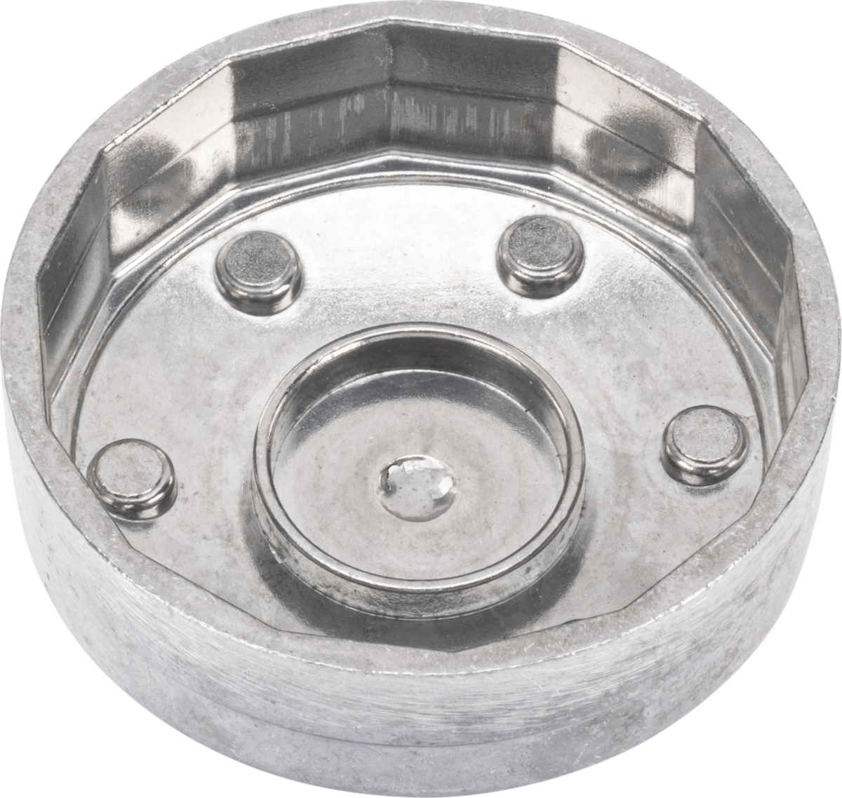 Ölfilterkappe, Aluminium-Druckguss, 1/2"/27 mm, 66.5 mm x 14 Kanten