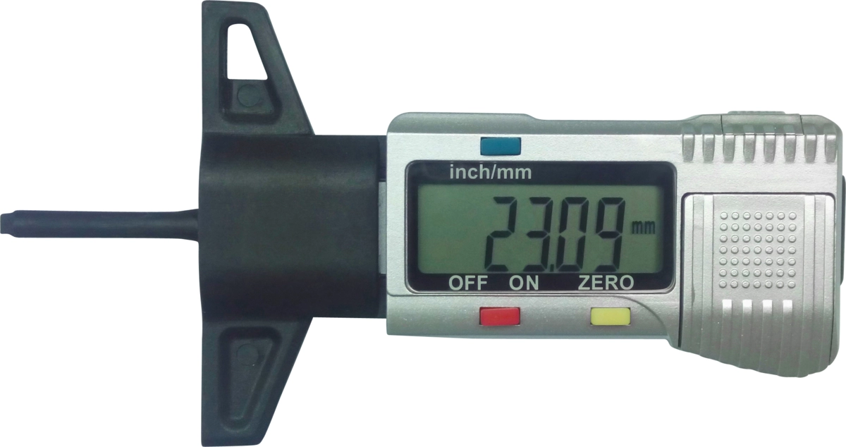 Digital Tire Depth Gauge, 0-25 mm