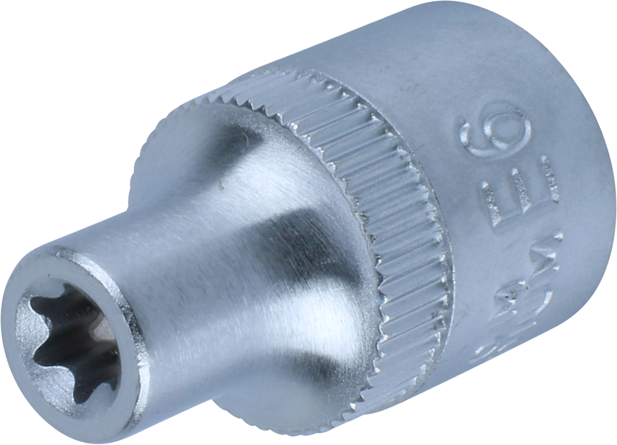 Stecknuss, 3/8", E-Profil E6