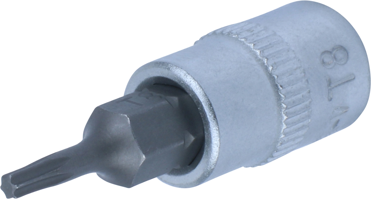 Bit-Stecknuss, 1/4", T-Profil T8x37 mm