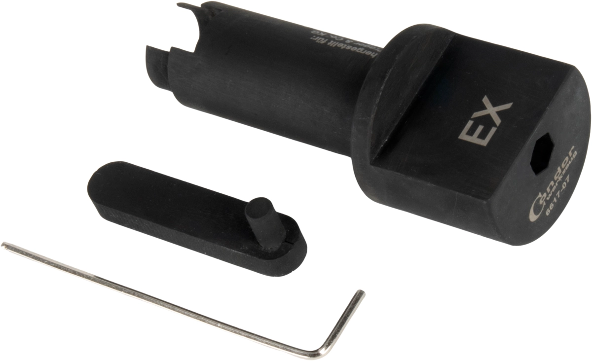 Messadapter Nockenwelleneinstellung mit Halter, VAG 1.4L mit ACT