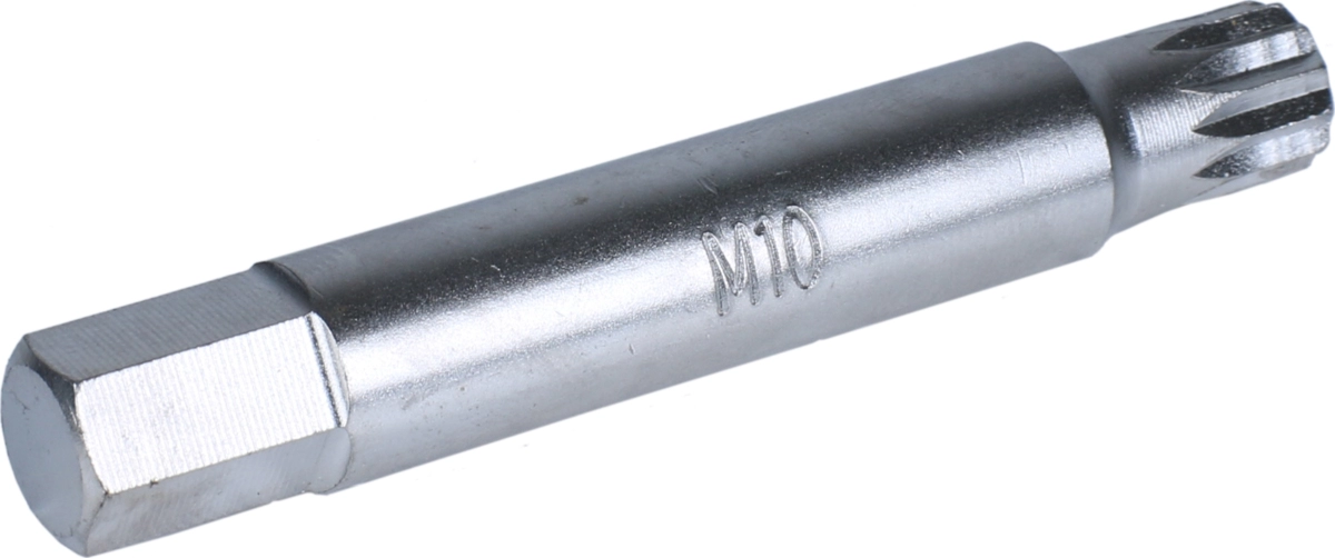 Bit, rundskaft, spline M10x75 mm