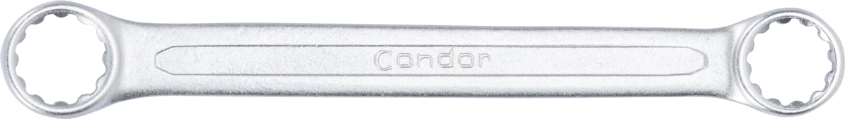 Double Ended Ring Spanner, flat, 14x15 mm