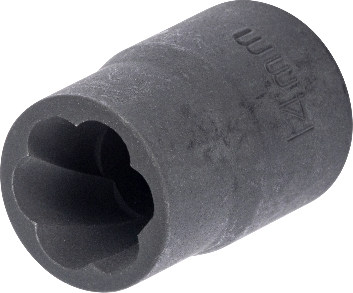 Douille, 3/8 ", profil à rainure en spirale 14 mm