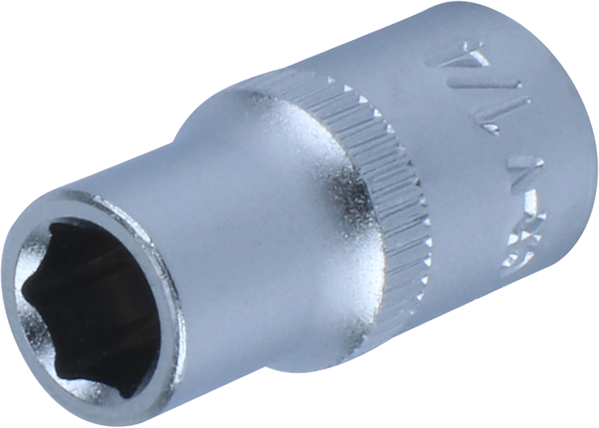Stecknuss, 1/4", 6-kant zöllig 1/4"