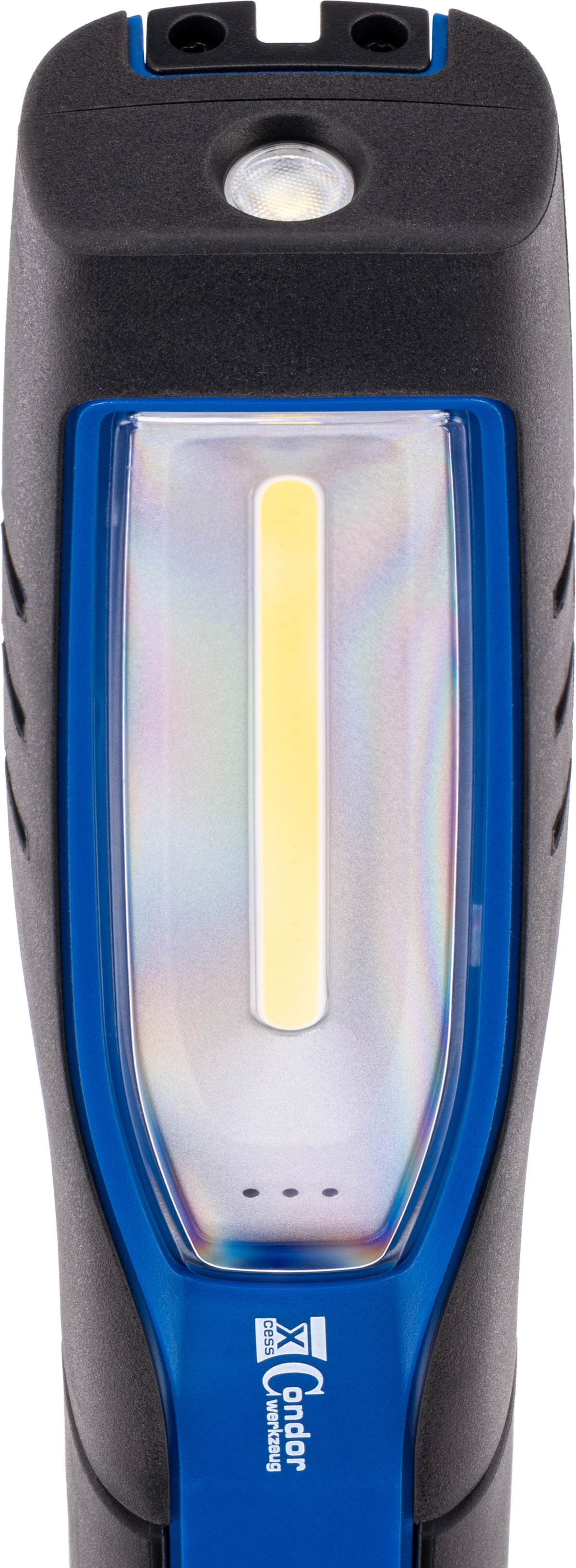 Akku-Handlampe, kabelloses Aufladen, COB-LED “Worklight 2-in-1“