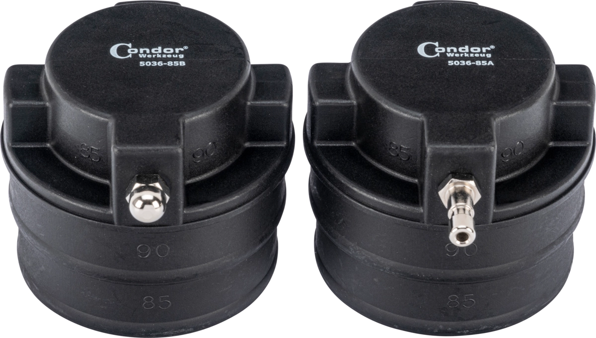 Plug Adaptor Set, 2 pcs., ø 85 + 90 mm