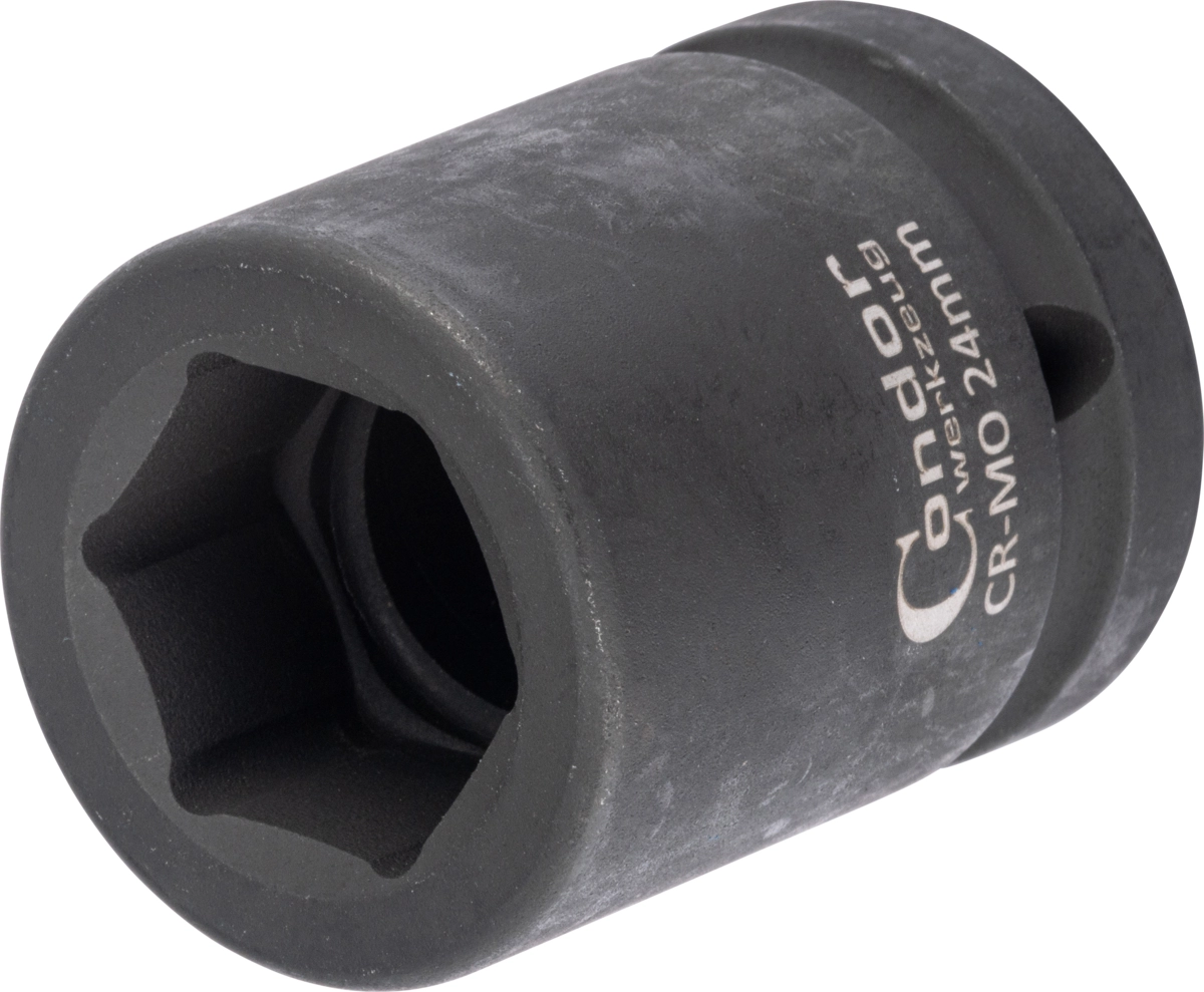 Kraft-Stecknuss, 3/4", 6-kant 24 mm