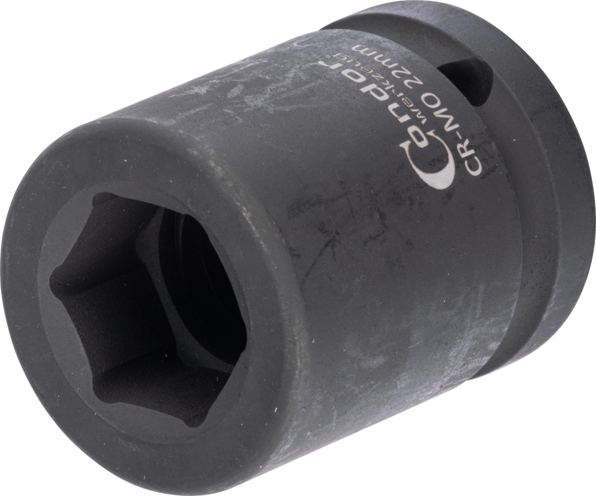 Impact Socket, 3/4", hexagon 22 mm