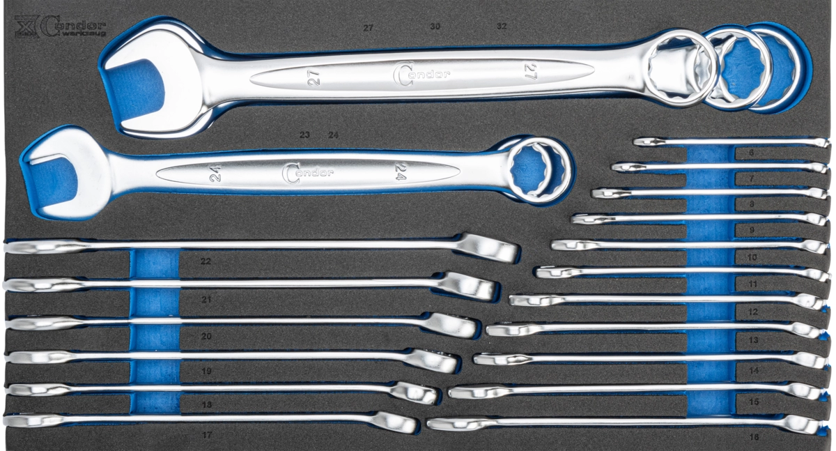 Werkzeugkoffer, 149-tlg., 1/4+1/2", 6-32 mm