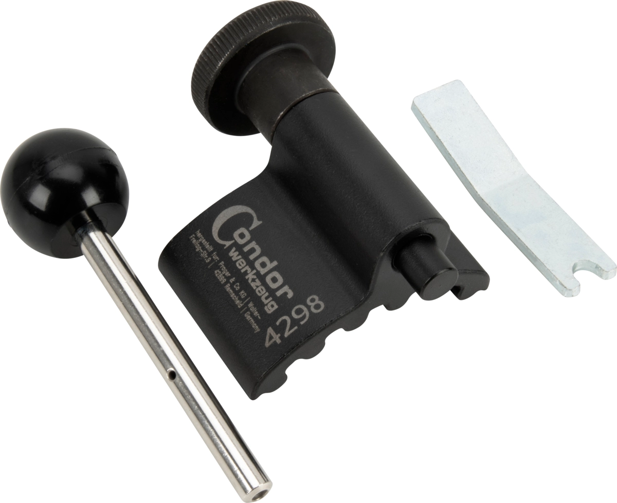Outils de blocage du vilebrequin, Audi / VW 1.2, 1.4, 1.9 et 2.0L TDI-PD