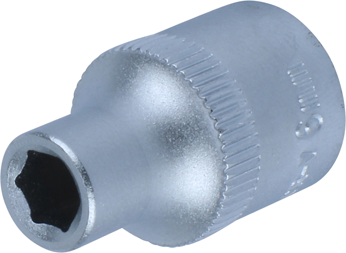 Douille, 3/8 ", 6 pans 6 mm
