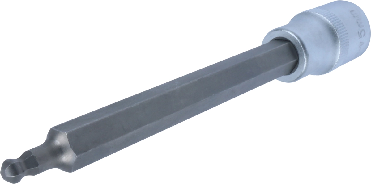 Hylsbit, 1/2", Insex med kula, 5x140 mm