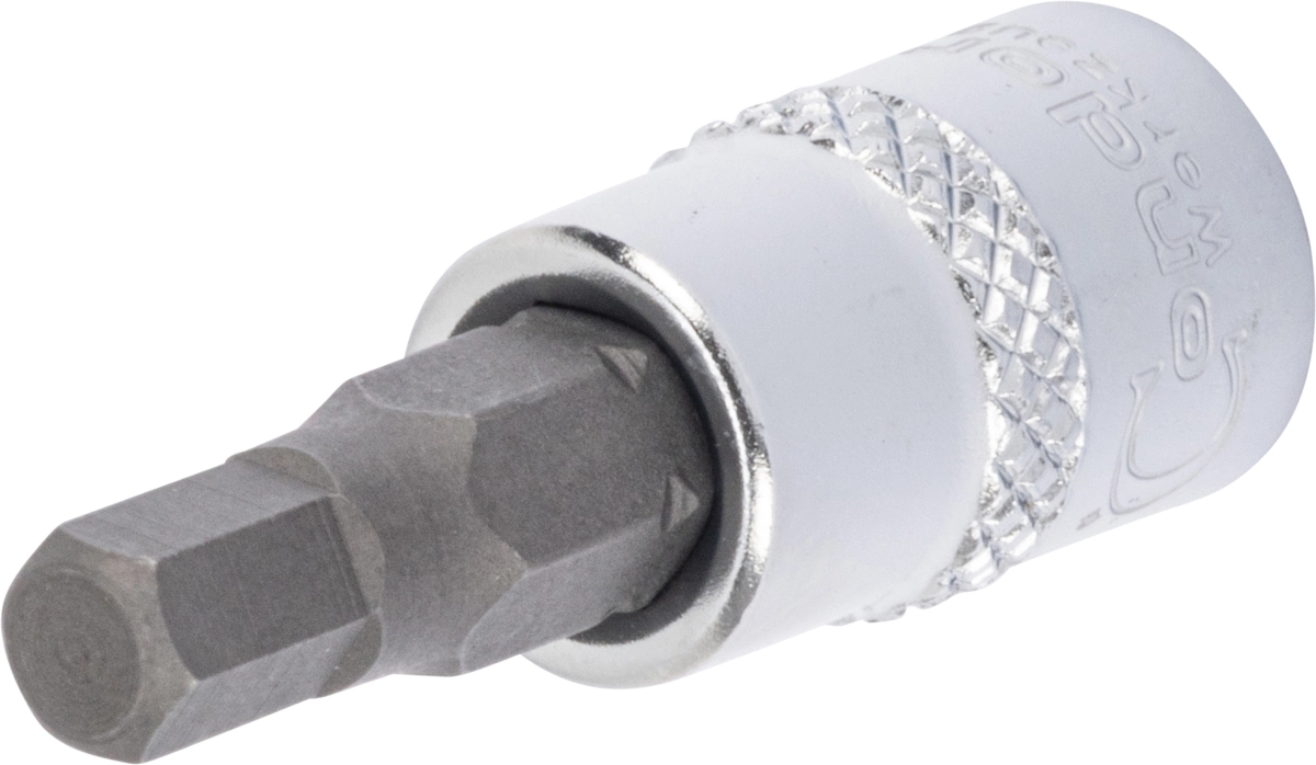 Bussola da 1/4" con inserto esagonale mm 5x37