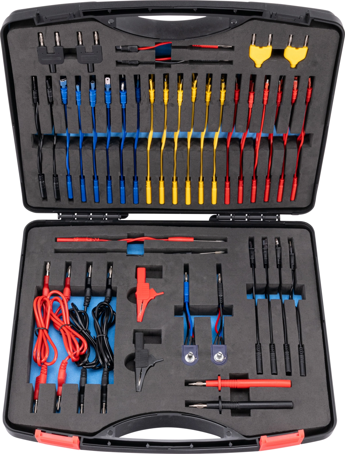 Assortiment de câbles de mesure universels, 92 pcs.