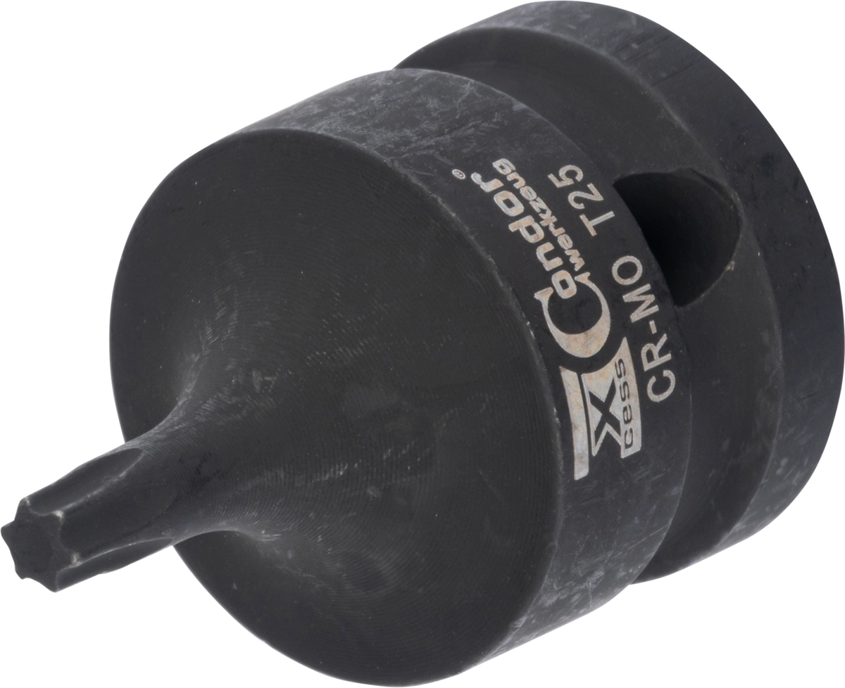 Impact Socket Bit, 1/2", tx-star T25x40 mm