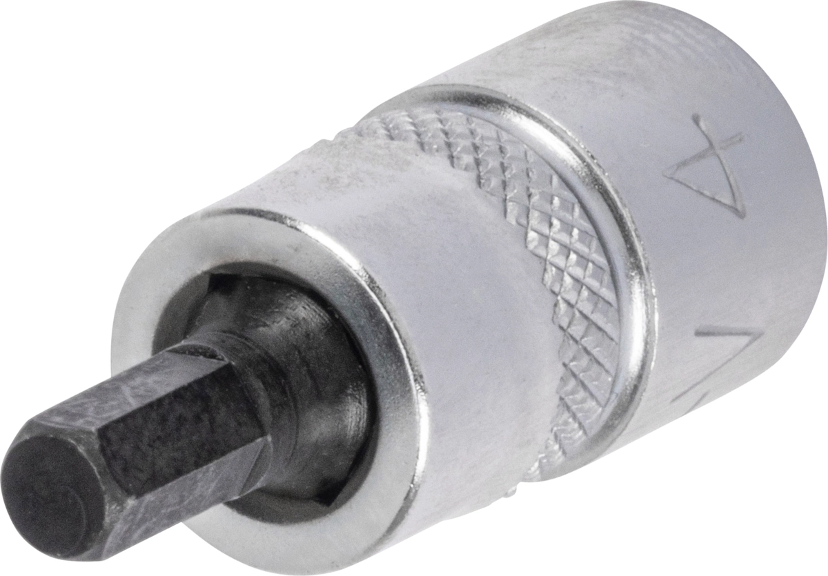 Douille embout, 1/4", extra courte, douille hexagonale 4x28 mm