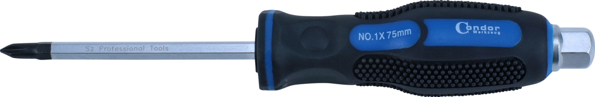 Tournevis cruciforme PH1x75 mm