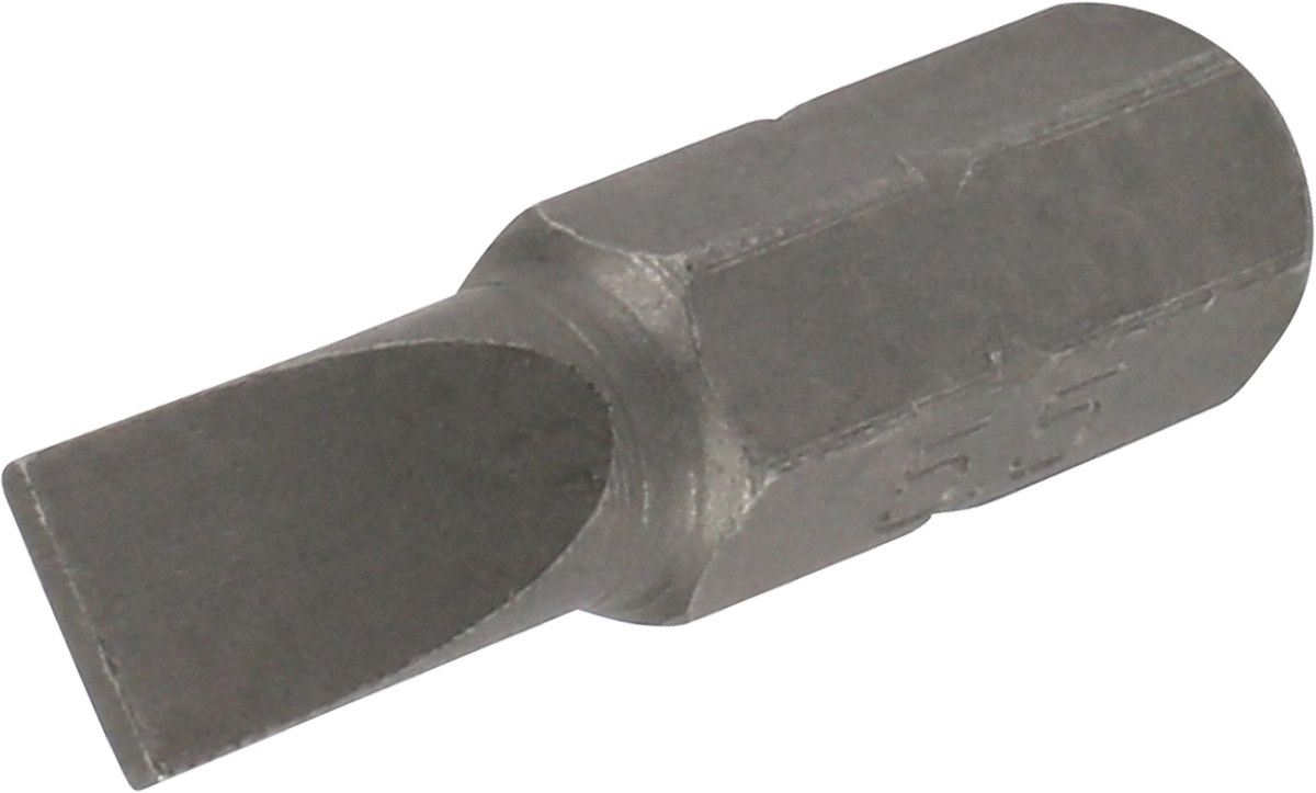 Bit, 1/4" hex, plain slot 5x25 mm