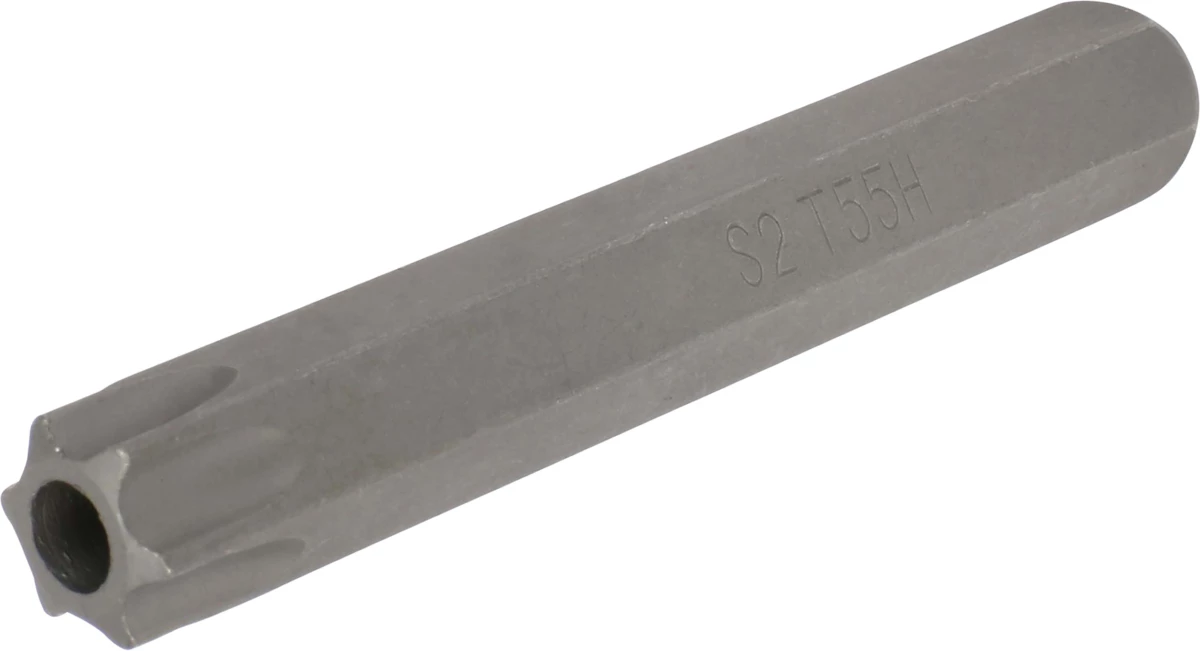 Bit, 10 mm 6-kant, T-Profil SLB T55x75 mm