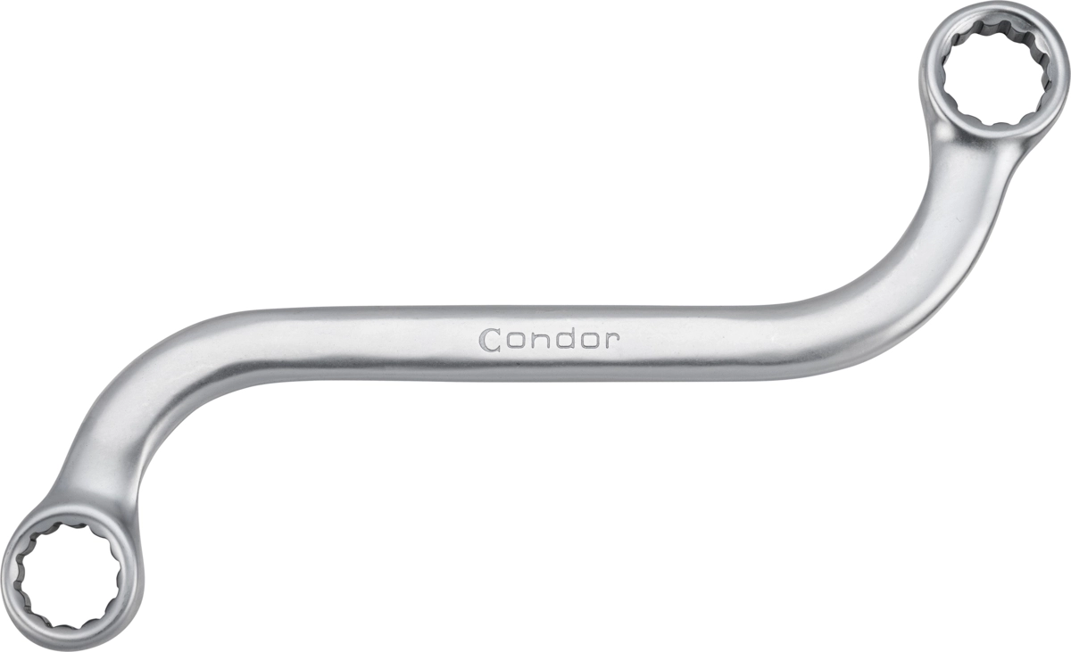 Ringnyckel S-form, 18x19 mm