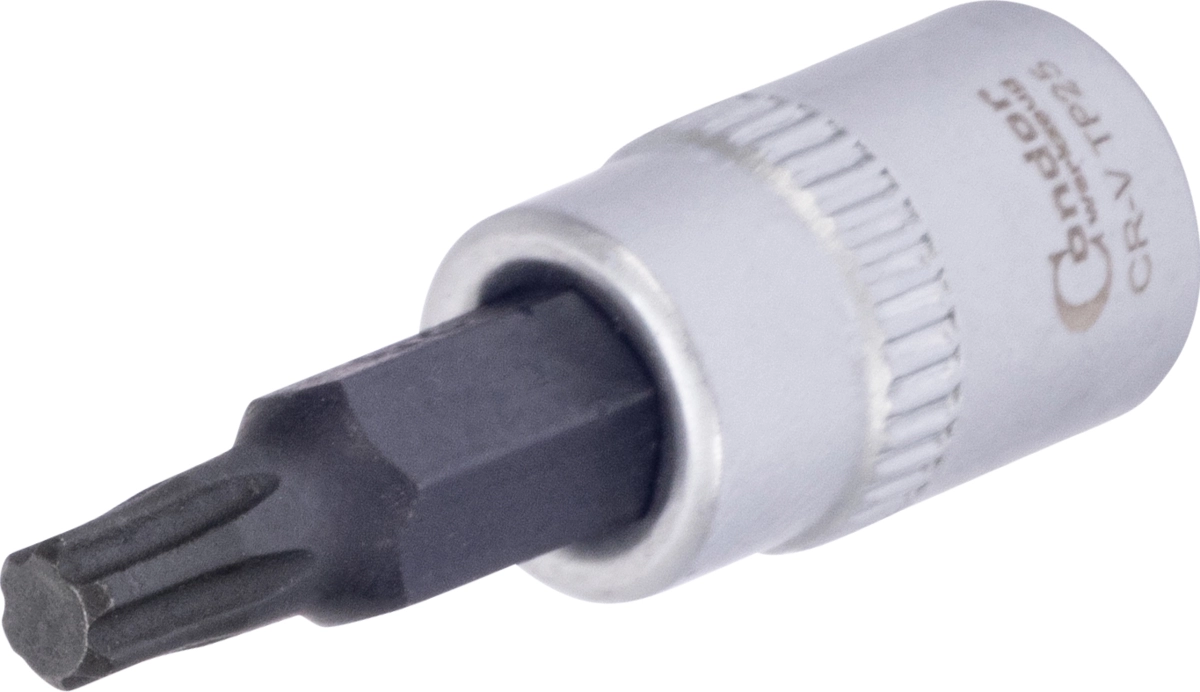 Bit-Stecknuss, 1/4", T-Plus-Profil TP25x37 mm