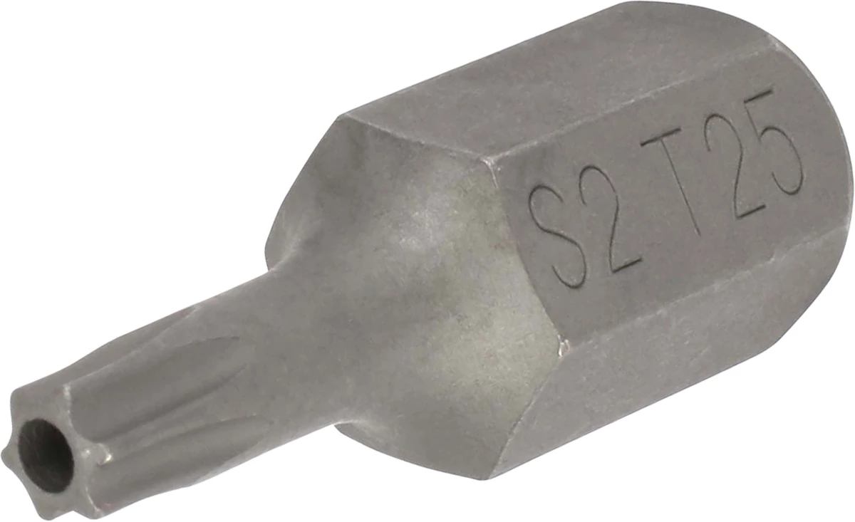 Bit, 10 mm hex, tx-star tamperproof T25x30 mm