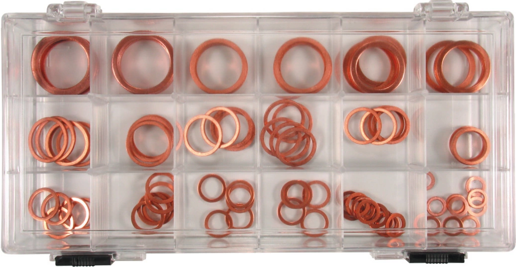 Assortimento anelli in rame