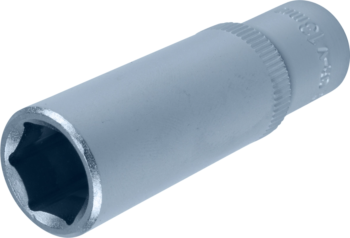 Stecknuss, 3/8", 6-kant 13 mm, tief