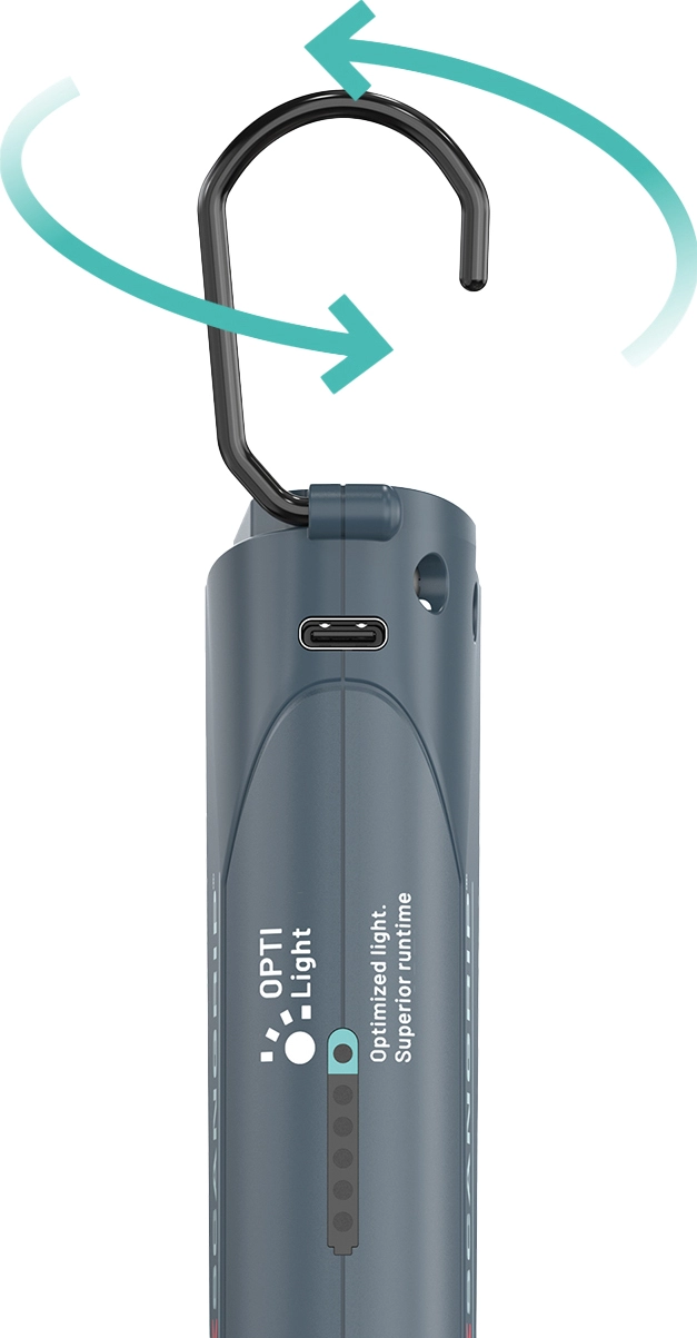 Akku-Handlampe 3 in 1 "Slim", COB-LED