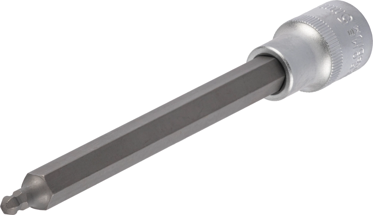 Socket Bit, 1/2", ball head 5x160 mm