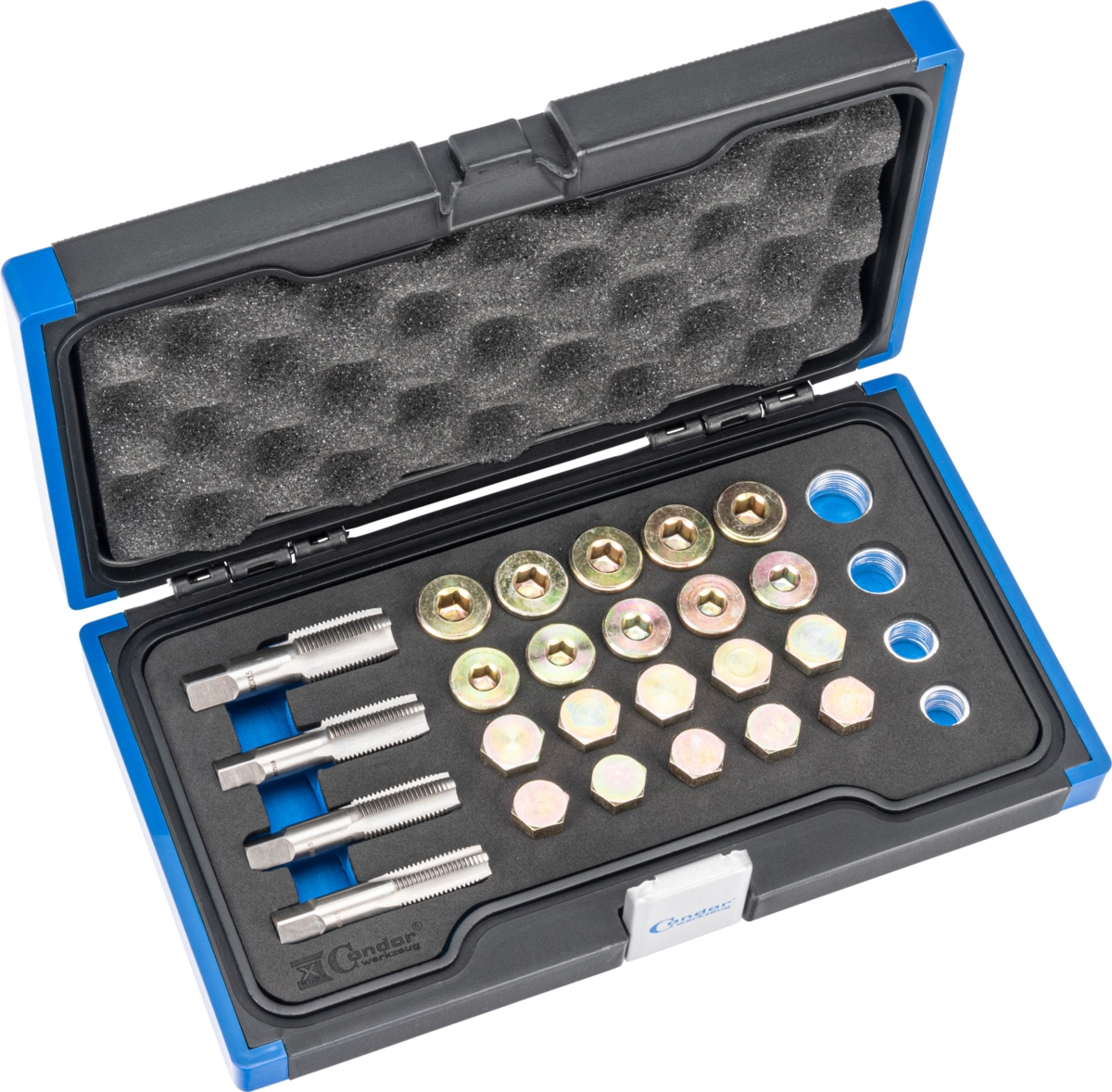 Repair Kit for Oil Drain Plugs M10/12/14/16 x1.5, 64 pcs.