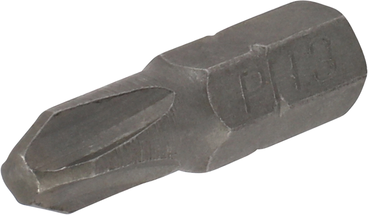 Bit, 1/4" 6-kant, Kreuz PH3x25 mm