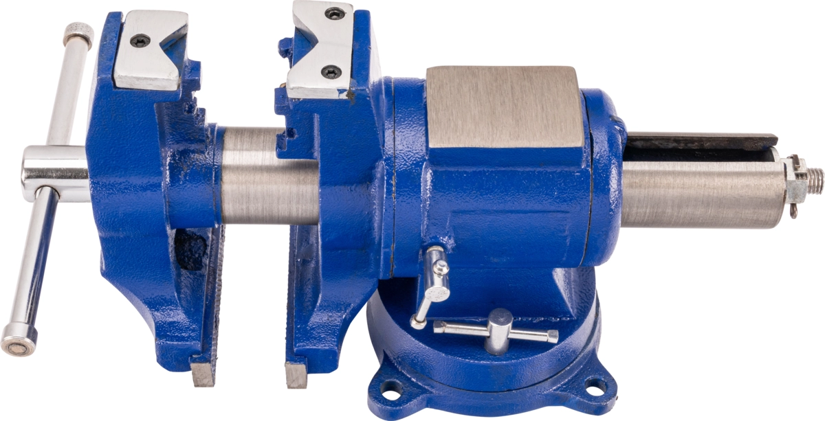 Etau tout acier, largeur de mors 125 mm