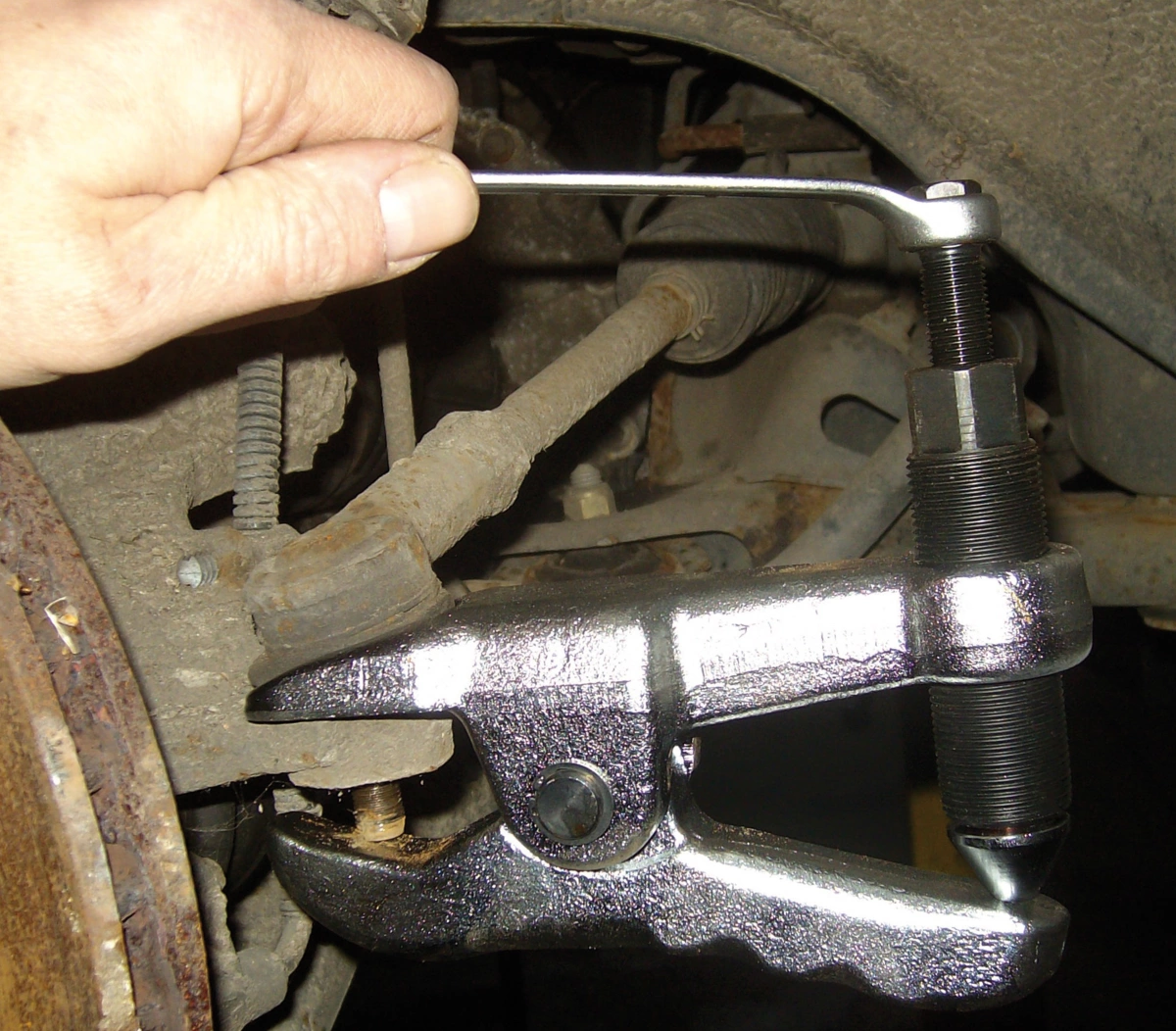 Extracteur de rotule, avec broche hydraulique 8 t, 22 mm
