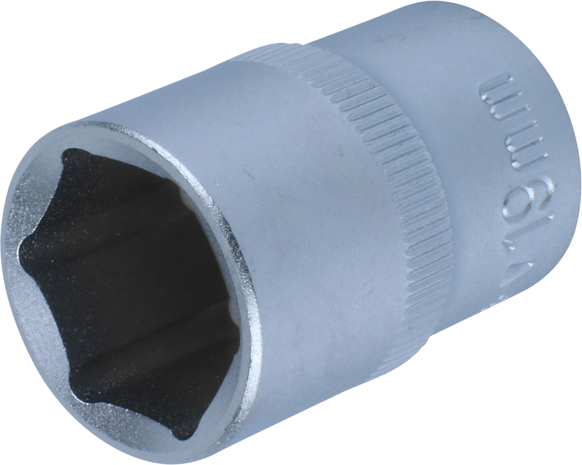 Stecknuss, 1/2", 6-kant 19 mm