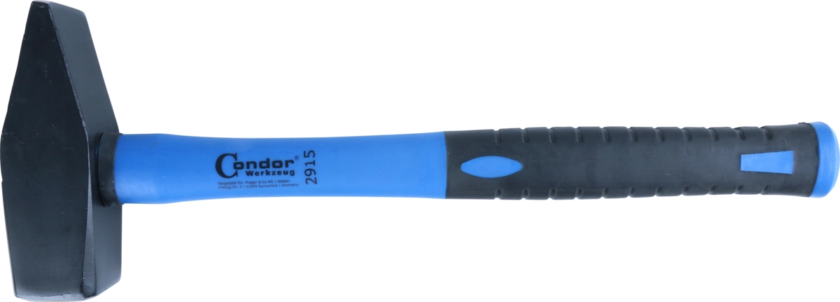 Machinist Hammer, with fibreglass handle, 1500 g