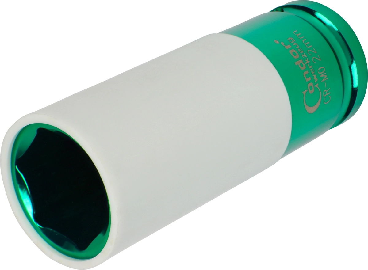 Wheel Nut Socket, 1/2", 85 mm, CrMo, hex 22 mm